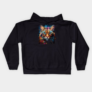 Ocelot Rainbow Kids Hoodie